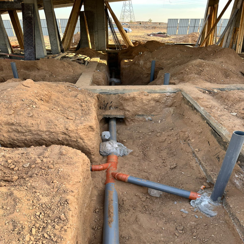 مشروع اعمال خاص بالانظمة الصحية السباكة